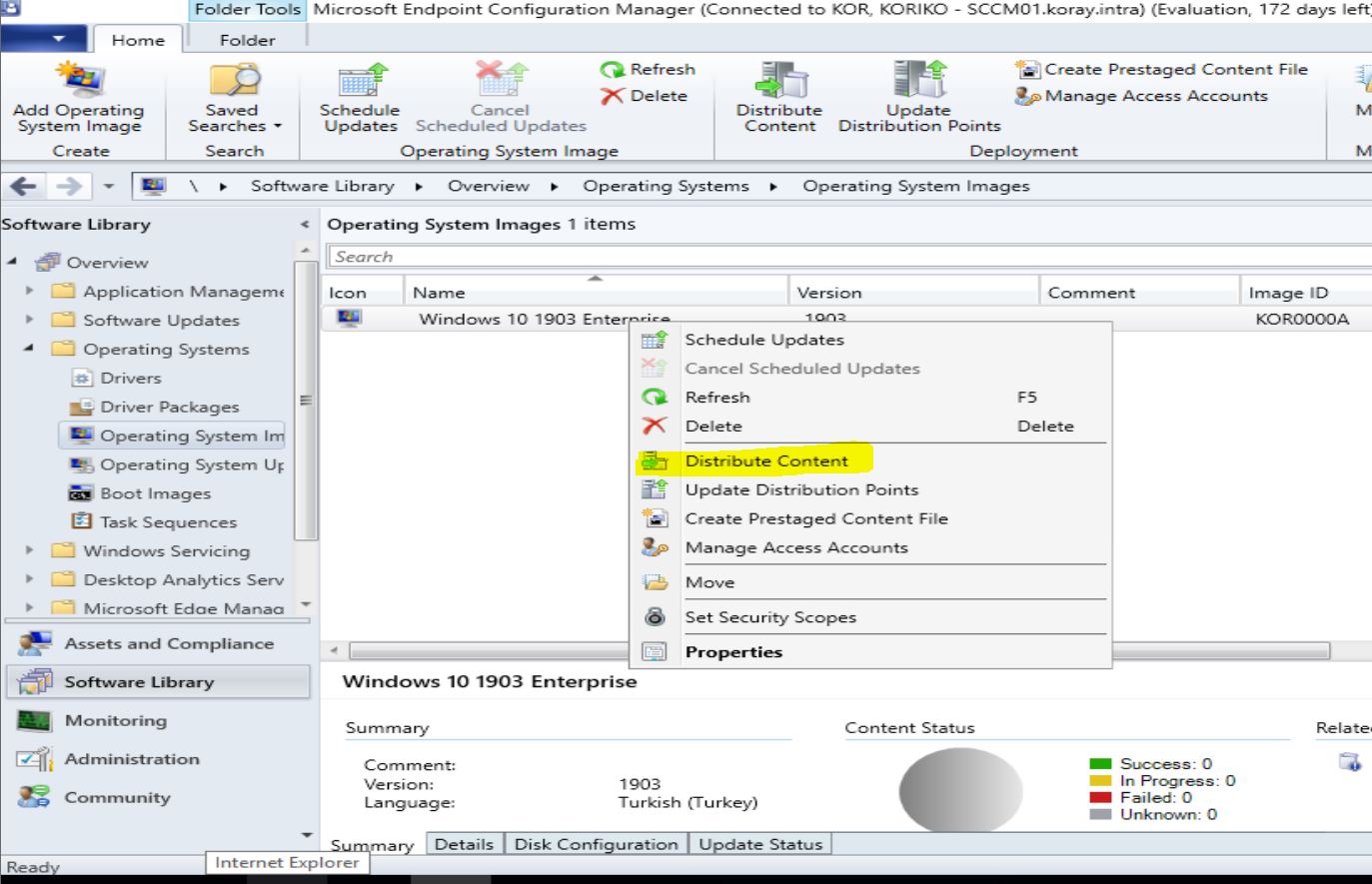 Sccm Powershell Osd Menu Windows 10 OSD Deployment SCCM Part 1