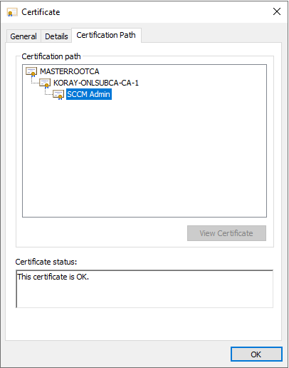 Distribute Root Certificate GPO Result