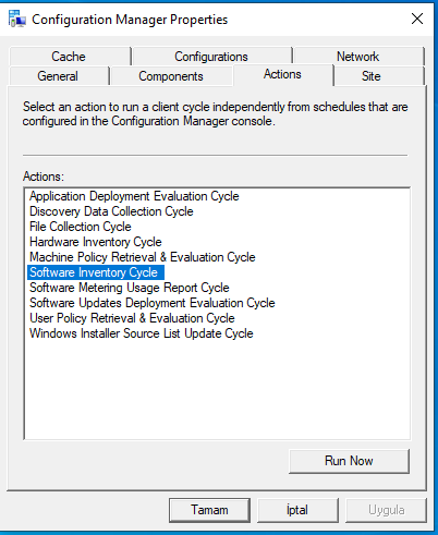 SCCM/MECP Software Inventory Cycle